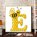 5D Diamond Painting Kit DIY Bee Round Drill Mosaic(B3552)