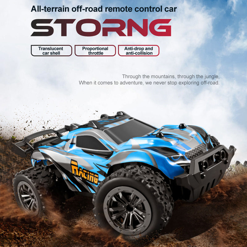 1/20 4WD RC Off Road Car 20km/h High Speed Monster Truck w/ Battery (S 703)