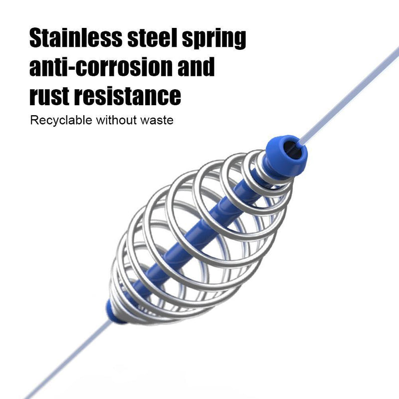 Fishing Bait Cage Feeder Saltwater Bait Spring Lure Inline Fish Tackle (30pcs)