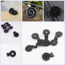 5pcs Sunshade Net Clip Greenhouse Shade Cloth Fix Clamp Grommet Hook Clip Newly