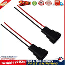 2x HB3 9006 HB4 Bulb Socket Male Adapter Connector for Headlight Fog Lamp Newly