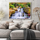 Kyoto Garden Running Water Oil Color by Numbers Kit Frameless Drawing Picture