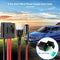 1.5m 30A Fuse 6 Pin Short Wave Durable Charger Cable for ICOM IC-725A 706 7400