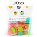 Glow in The Dark Rocks - 100pcs Glowing Pebble Powered by Sunlight for Fish Tank
