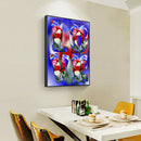 Valentine Day Rose Love DIY Full Round Diamond Painting Picture Rhinestone