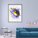 DIY 5D Mosaic Branch Sparrow Picture Gift Full Drill Round Diamond Painting Kit