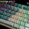 1set Keycaps For GH60/GK61/GK64/84/87/96/104/108/980 Mechanical Keyboards J4A7