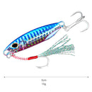 15g Casting Jigging Spoon  Fishing Sea Bass Artificial Bait (LF094C) Newly