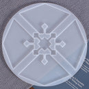 Adhesive Mirror Mold Silicone Crystal Accessories Craft Making Mold Home D