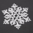 4pcs Christmas Snowflake Scrapbooking Album Paper Card Diary Hand Craft Newly