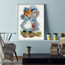 Partial Embroidery 50x40cm Child Life DIY Stamped 11CT Cross Stitch Kit (2)