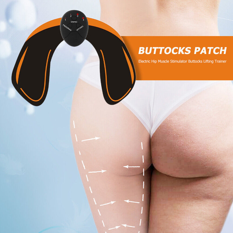 Body Muscle Electric Stimulator Hip Fitness Workout Training Massager (3) Newly