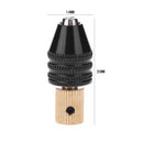 3.17mm Electric Motor Shaft Mini Chuck Fixture Clip 0.3 to 3.5mm Drill