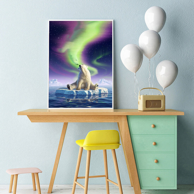 DIY Diamond Painting 5D Animal Full Square Embroidery Cross Stitch Decor Gift
