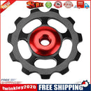 Aluminum Alloy MTB Bike Ceramic Bearing  11T Wheel Rear Derailleur (Black)