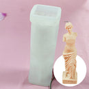DIY Soap Mold Decoration Silicone Candle Making Art Human Body Shaped Wax Mould