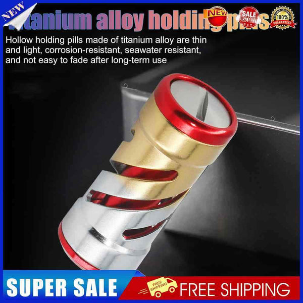 #A Titanium Alloy Protective Fishing Reel Grips Handle Knobs Covers Fishing Tack