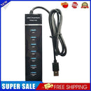 Universal USB Hub Docking Station PC Accessory Plug-and-Play (7 Port-120cm)