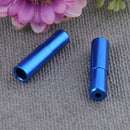10PCS Mountain Road Bike Bicycle Brake Cable Hose Housing End Cap 5mm(Blue)