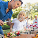 Portable Stainless Steel Barbecue Grill Foldable Outdoor Picnic BBQ Tool Newly