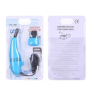 Mini Computer Vacuum USB Keyboard Cleaner PC Laptop Dust Brush (Light Blue)