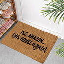 Entry Door Letters Mats Front Door Welcome Carpets Minimalist Style (A) Newly