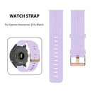 #A 18/20/22mm Waterproof Replacement Sports Watch Strap for Garmin Forerunner 25