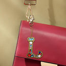 DIY Key Chain Diamond Painting Letters Women Bag Keyring Pendant Gift (L) Newly