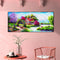 Cabin in Woods Oil Paint By Numbers Canvas Picture DIY Home Decoration Gift