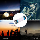 Camping Flashlight 5 Working Modes 4000mAh USB Rechargeable Portable Zoom Torch