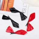 Barrettes Headdress Bowknot Side Hairpins Bangs Hairclip Ribbon Hair Bows Clips