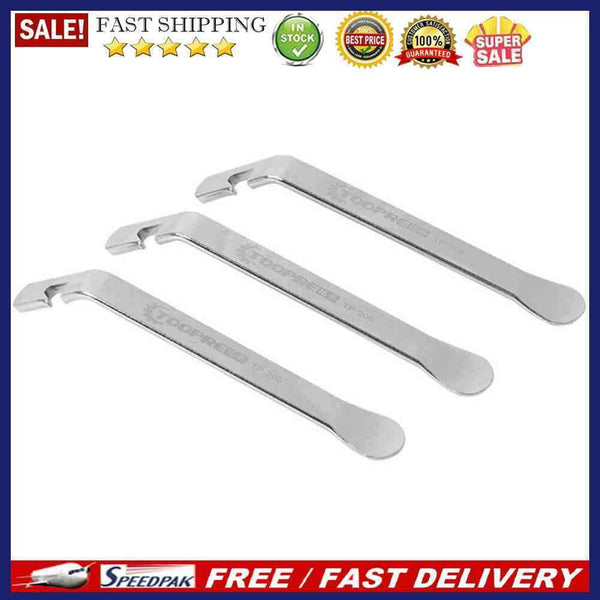3pcs Curved Stainless Steel Bike Bicycle Tire Levers Remover Repair Tools