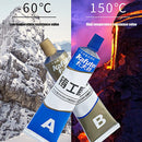 2pcs Iron Steel Water Tank Auto Radiator A+B Metal Repairing Adhesive Super