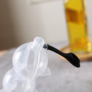 Moulds Whiskey Cocktail 4 Cavity 2.2inch Ice Hockey 4 Ball Maker Ice Cube Maker