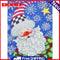 5D DIY Special Shaped Diamond Painting Santa Claus Embroidery Kits Home Decor