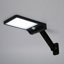 56LED Solar Motion Sensor Wall Light Remote Control Street Lamp (Black)