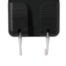 Sticky Wall Phone Charging Rack w/ Hook Remote Control Storage Box (Black) Newly