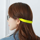 Eyeglasses Straps Sunglasses Lanyard Sports Anti Slip Cord Holder (Yellow)
