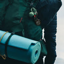 Tool Portable Camping Outdoor Compass Hanging Buckle Carabiners Key Ring Hook