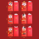 Coated Paper Red Envelope Hongbao Money Packet for Best Wishes/Good Luck Kit