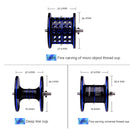 Baitcasting Reel 9+1BB 10kg Max Drag 7.2:1 Speed Sea Fishing Wheel (LW10L) Newly