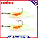6cm 3g Luminous Shrimp Swimbait Simulation Prawn Fishing Baits Fishing Tackle