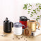 350ml Stainless Steel Vacuum Flask Handle Lid Portable Water Cup (Red)