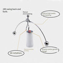Pendulum Cradle Balance Iron Man Ball Crafts Tumbler Kids Desk Toys (A) Newly
