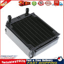80mm Aluminum Water Cooling Radiator Computer PC Water Cooling System Part Newly
