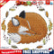 Little Fox DIY Cross Stitch Kit 14CT Stamp Embroidery Needlework (DA401)