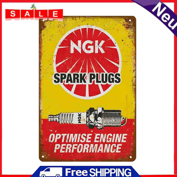 Still Life Rectangle Tin Sign Pendant Decorative Metal Still Life Hanging Plate