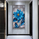 Flower 5D DIY Full Drill Round Diamond Painting Embroidery Cross Stitch Mosai