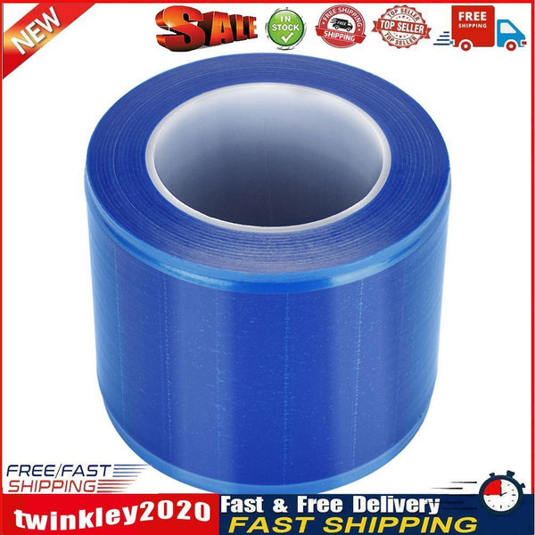 1roll 1200pcs 10x14.5cm Disposable Tattoo Barrier Film Dental Tape (Blue) Newly