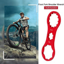 Aluminum Bicycle Front Fork Wrench for XCM/XCR/XCT MTB Repair Tool (Red A)